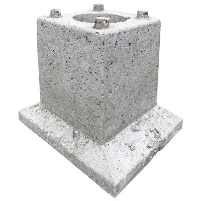 Beton poortblok laag 525x435x450 mm (lxbxh)
